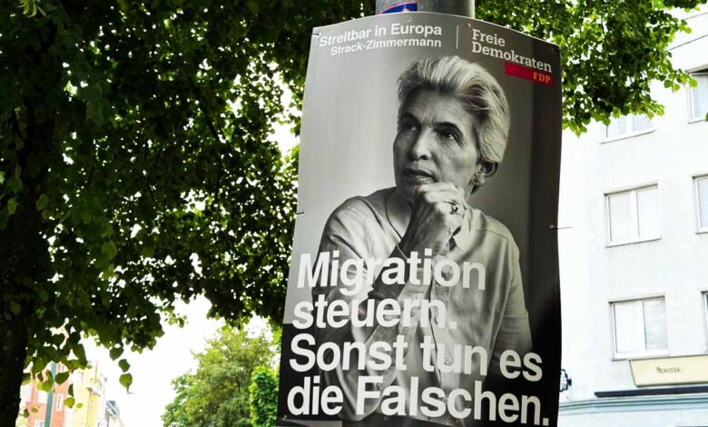 Europawahl 2024- Strack-Zimmermann: die Migration nach Europa besser zu steuern