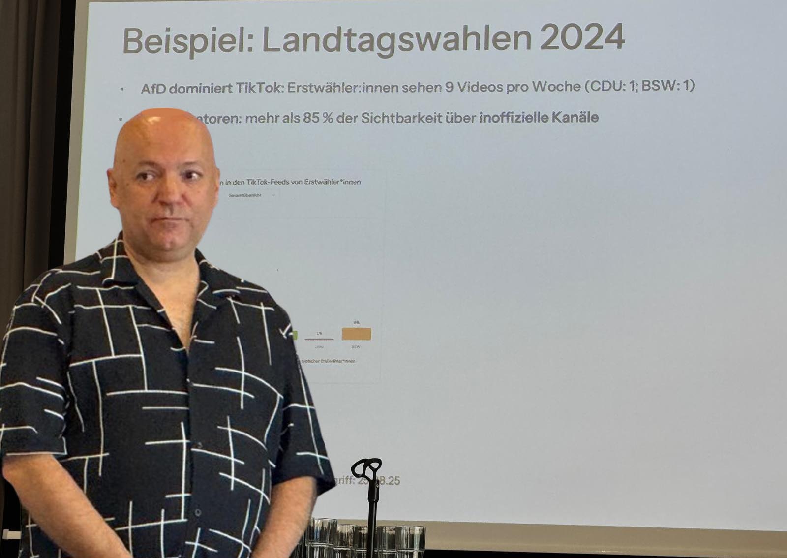 Gegen Rechtsextremismus: Integrationsagenturen fordern mehr Engagement- Ataman Yildirim Sprecher der Düsseldorfer Integrationsagenturen