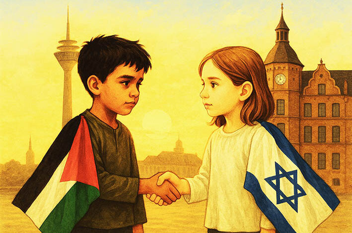 Gemeinsames Zeichen für Menschlichkeit- Düsseldorfer Stadtspitze will Kindern aus Gaza und Israel helfen