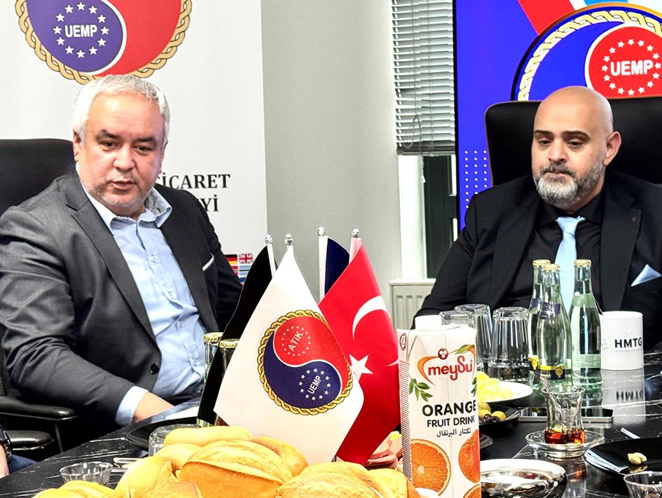 ATİK Essen stellte beim Pressefrühstück seine aktuellen Projekte und internationalen Arbeitsfelder vor.